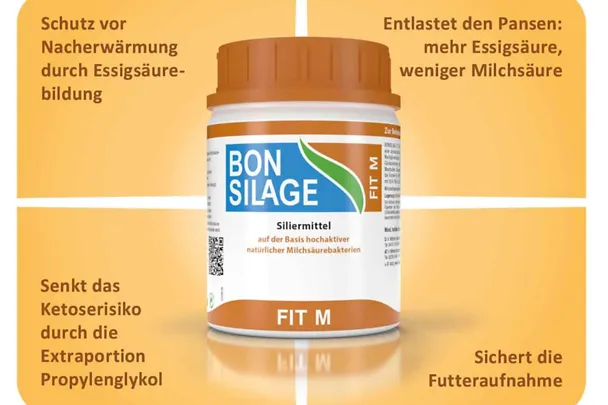 So wirkt das Siliermittel BONSILAGE FIT M So wirkt das Siliermittel BONSILAGE FIT M
