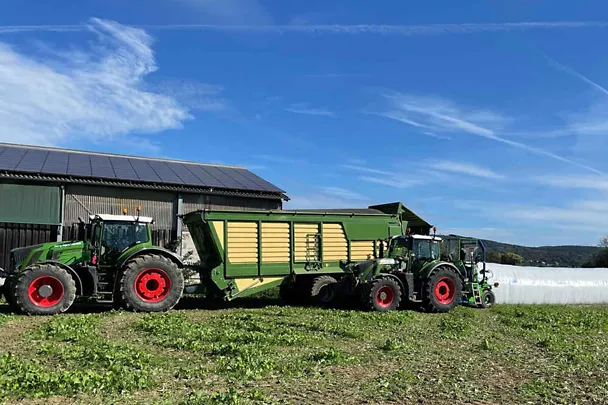 Schlauchsilage Schlauchsilage